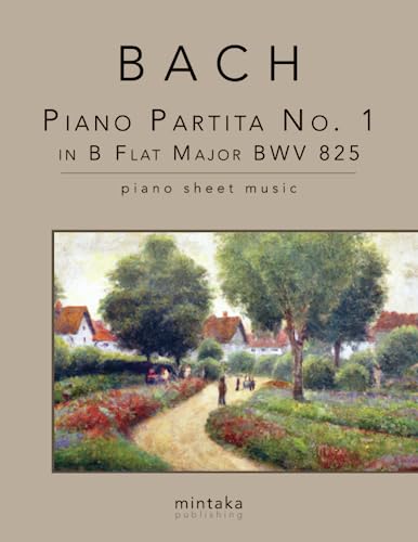 Piano Partita No. 1 in B flat Major BWV 825: piano sheet music